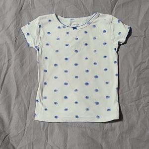 Carter's dot pajama top, 3T
